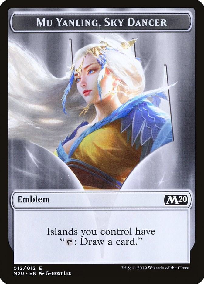 Emblem - Mu Yanling, Sky Dancer - Core Set 2020 - Magic: The