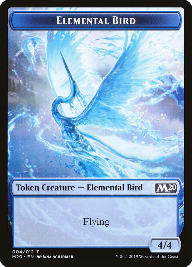 Elemental Bird Token - Core Set 2020 - Magic: The Gathering