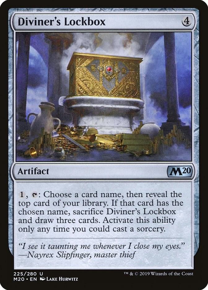 Diviner's Lockbox - Core Set 2020 - Magic: The Gathering - TCGplayer.com