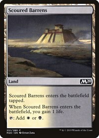 Scoured Barrens (Core Set 2020)