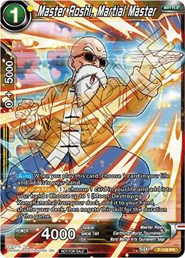 Master Roshi, Martial Master (Power Booster: World Martial Arts