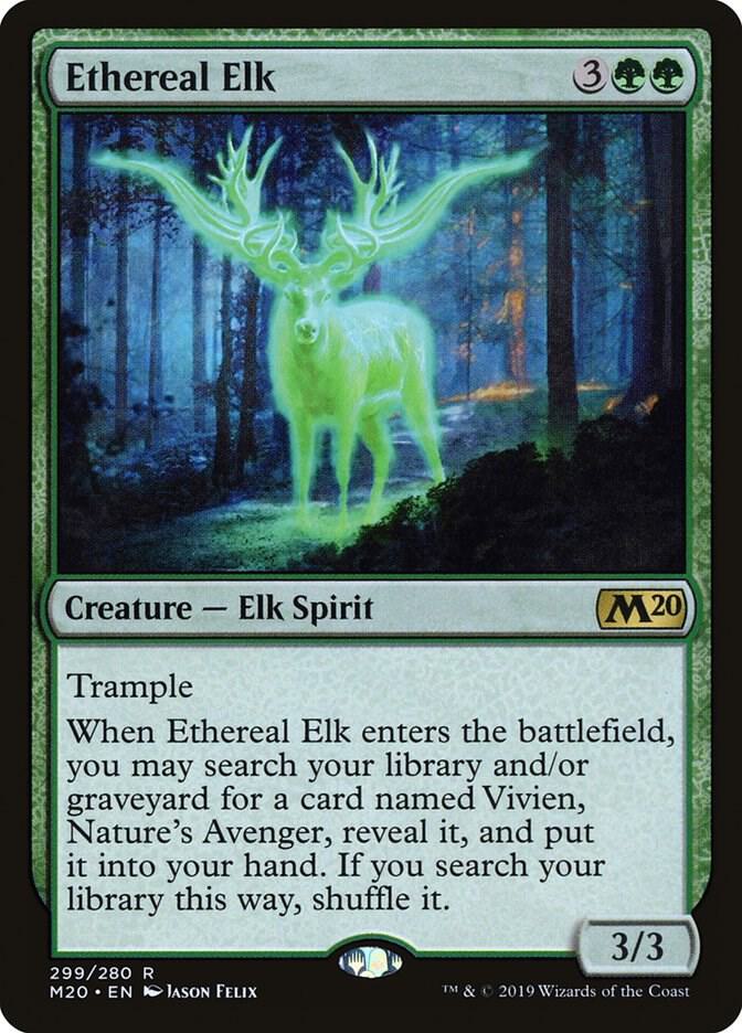 Ethereal Elk 299 card