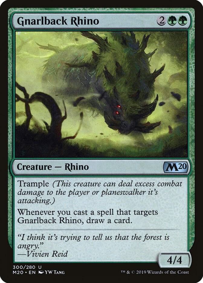 Gnarlback Rhino 300 card