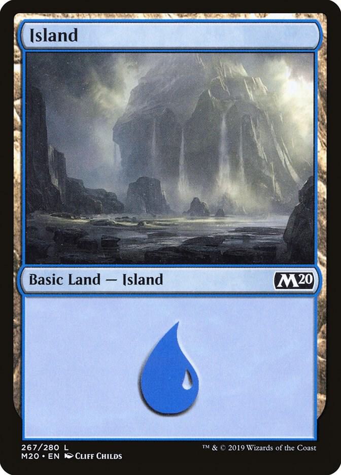 Island (267) 267 card
