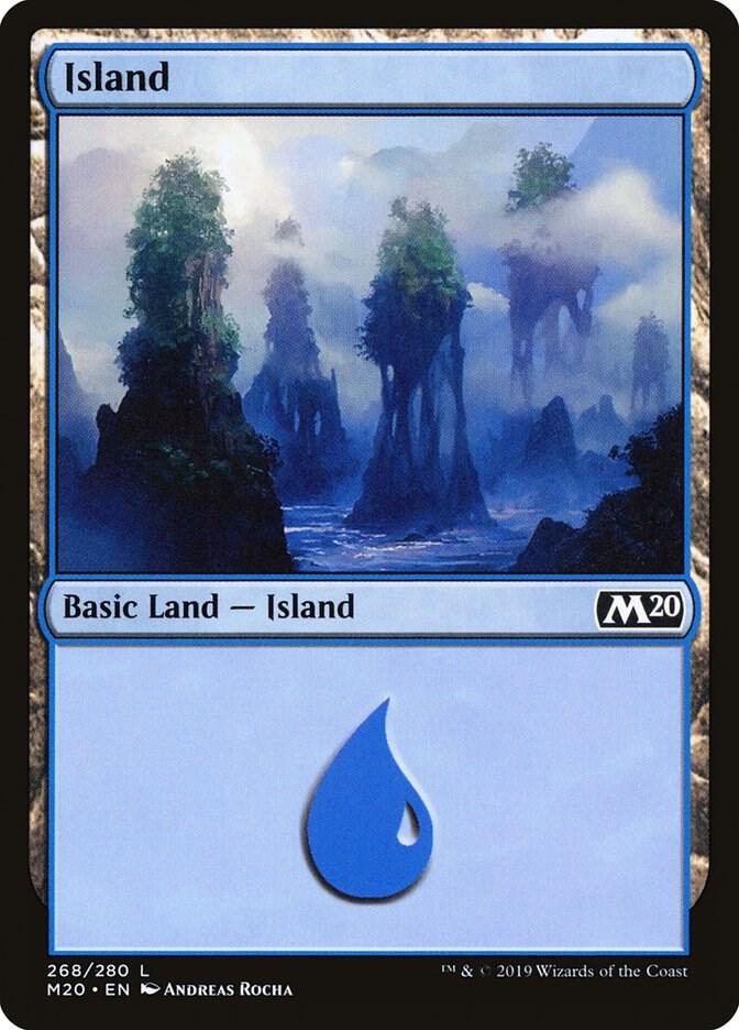 Island (268) 268 card