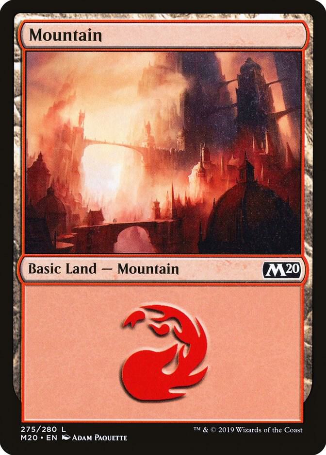 Mountain (275) 275 card