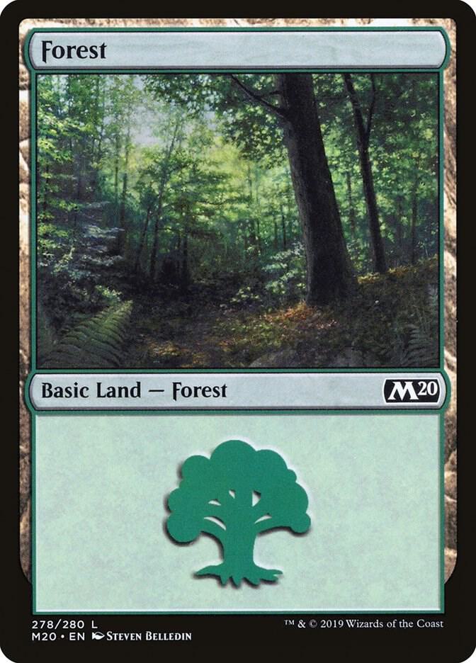 Forest (278) 278 card