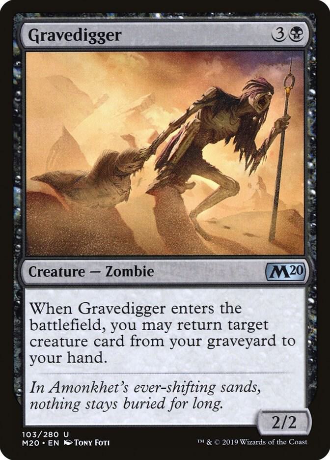 Gravedigger 103 card