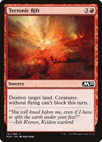 Tectonic Rift (Core Set 2020)