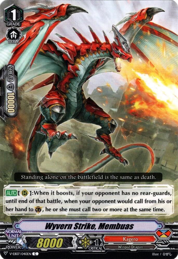 Wyvern Strike, Membuas