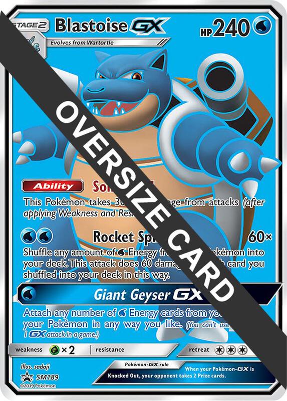 Blastoise GX - SM189 (Black Star Promos) SM189 from Jumbo Cards