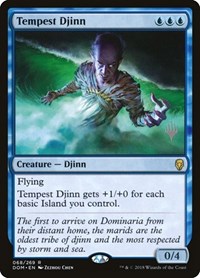 Tempest Djinn (Promo Pack: Core Set 2020)