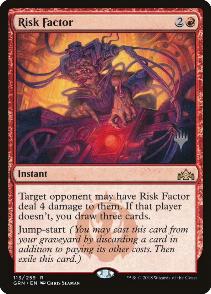 Risk Factor 113 card