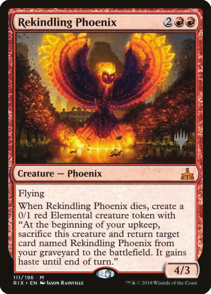 Rekindling Phoenix 111 card