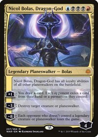 Nicol Bolas, Dragon-God - Promo Pack: Core Set 2020 - Magic: The Gathering card