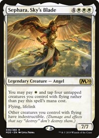 Sephara, Sky's Blade (Promo Pack: Core Set 2020)