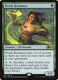 Elvish Reclaimer (Promo Pack: Core Set 2020)