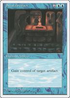 mtg cards that steal artifacts Steal Artifact - Fourth Edition - Magic: The Gathering