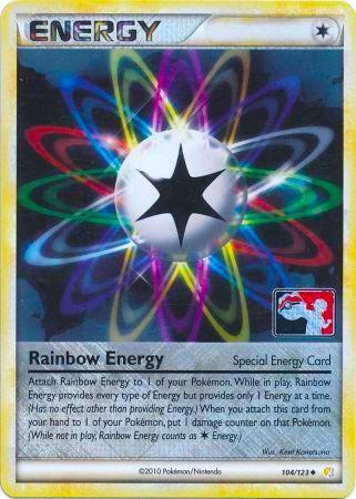 Rainbow Energy - 104/123 (League Promo) 104/123 from League & Championship Cards