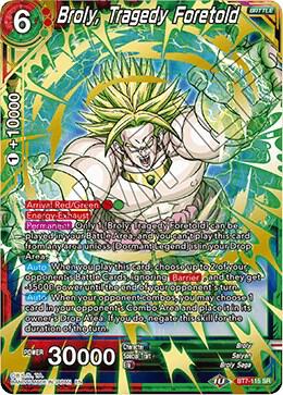 Broly, Tragedy Foretold #BT7-115 — Assault of the Saiyans