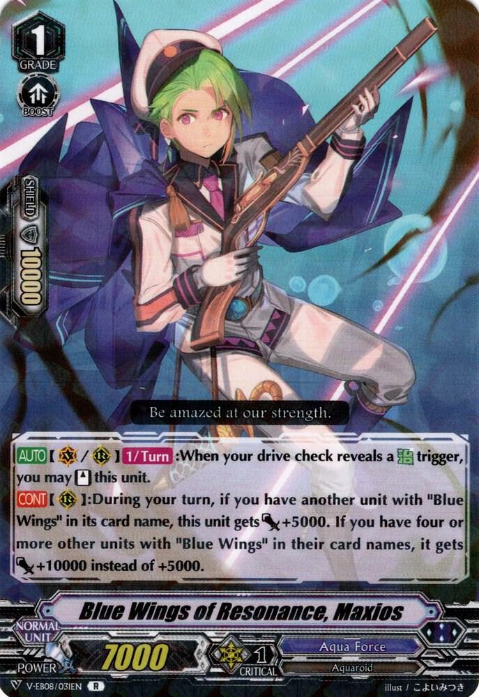 Blue Wings of Resonance, Maxios