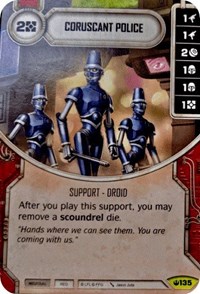 Coruscant Police (Card Only) - Star Wars: Destiny Spark of Hope trading card