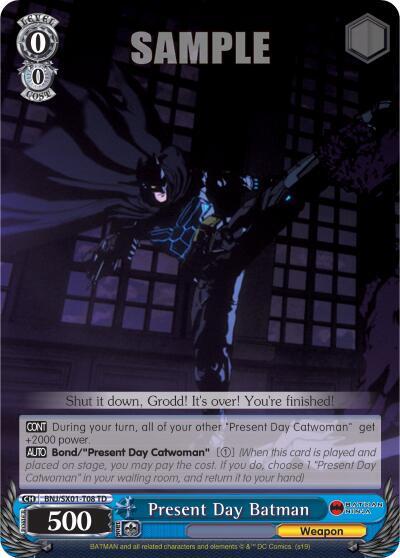 Present Day Batman
