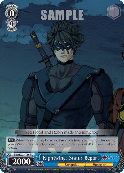 Nightwing: Status Report