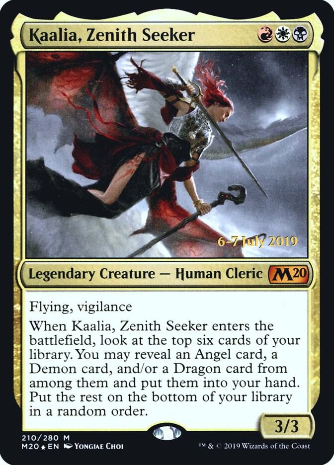 Kaalia, Zenith Seeker #210s — Core Set 2020 Promos