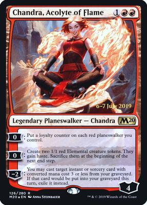 Chandra, Acolyte of Flame #126 – Prerelease Cards (Rare)