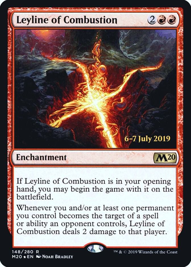 Leyline of Combustion #148s — Core Set 2020 Promos