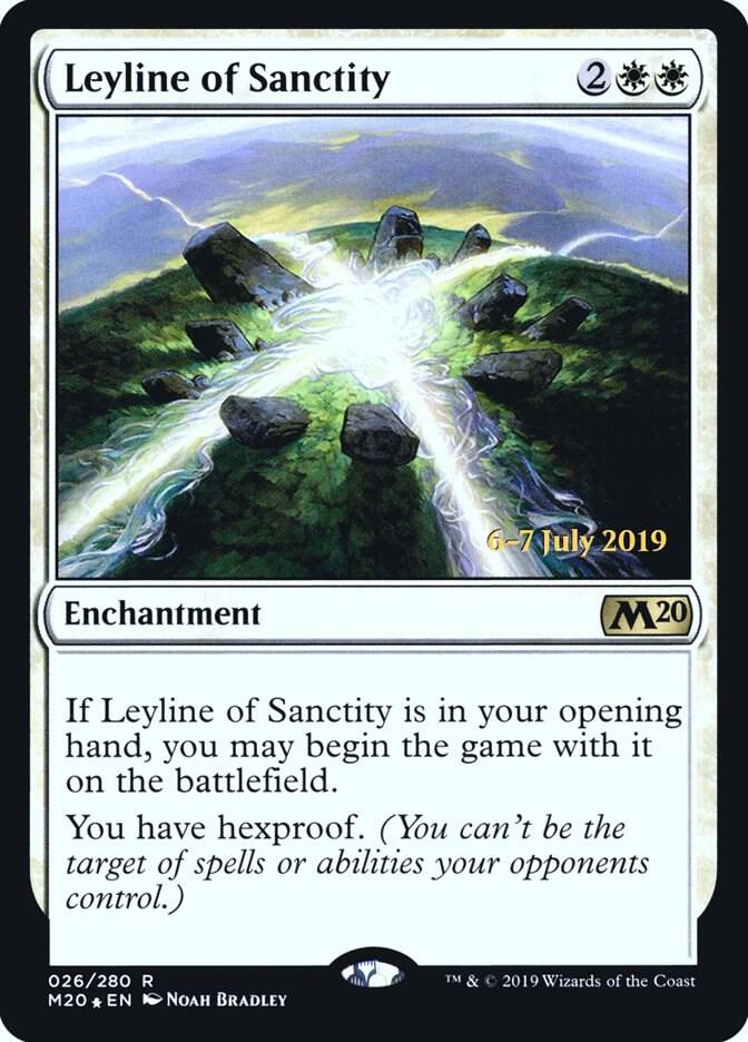 Leyline of Sanctity #26s — Core Set 2020 Promos