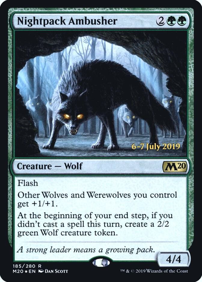 Nightpack Ambusher #185s — Core Set 2020 Promos