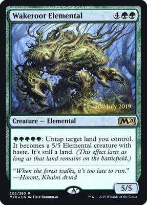 Wakeroot Elemental #202 – Prerelease Cards (Rare)