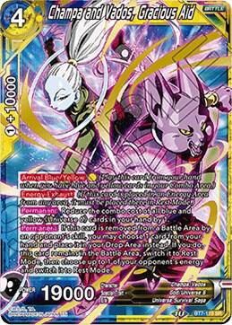 Champa and Vados, Gracious Aid #BT7-119 — Assault of the Saiyans