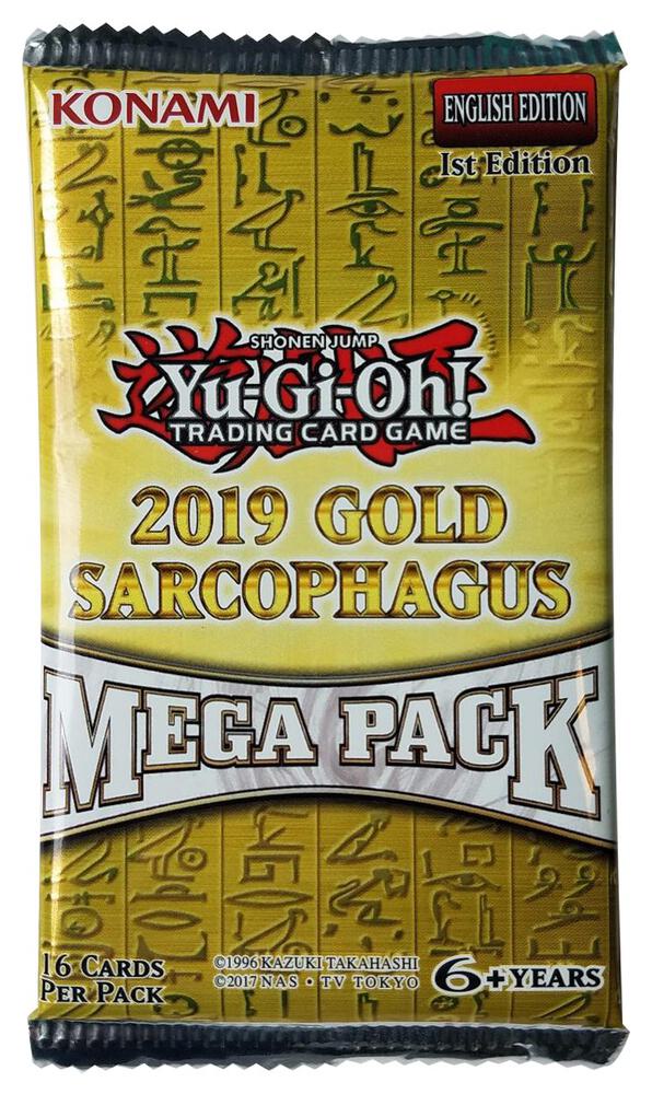 2019 Mega-Tins Mega Pack - 2019 Gold Sarcophagus Tin Mega Pack