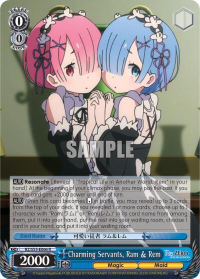 Charming Servants, Ram & Rem