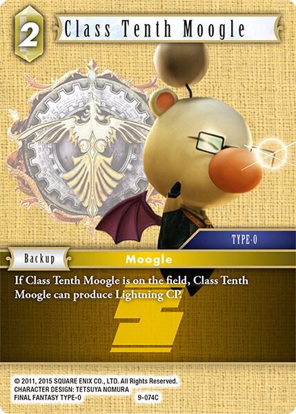 Class Tenth Moogle - Opus IX - Final Fantasy TCG - TCGplayer.com