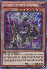 Gizmek Orochi, the Serpentron Sky Slasher - Rising Rampage