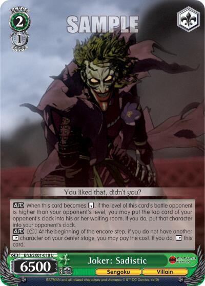 Joker: Sadistic