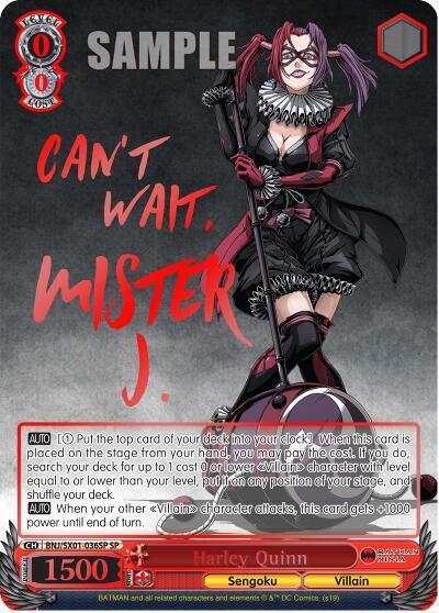 Harley Quinn (SP) - Batman Ninja - Weiss Schwarz - TCGplayer.com