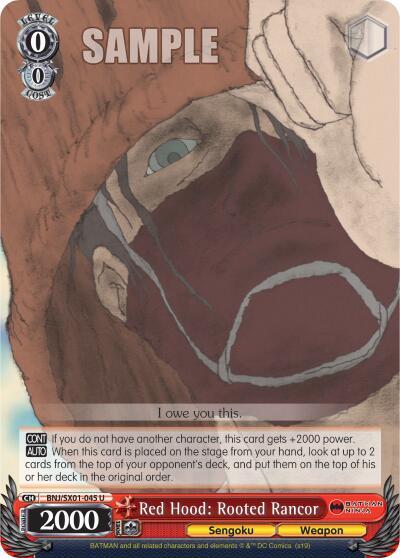 Red Hood: Rooted Rancor