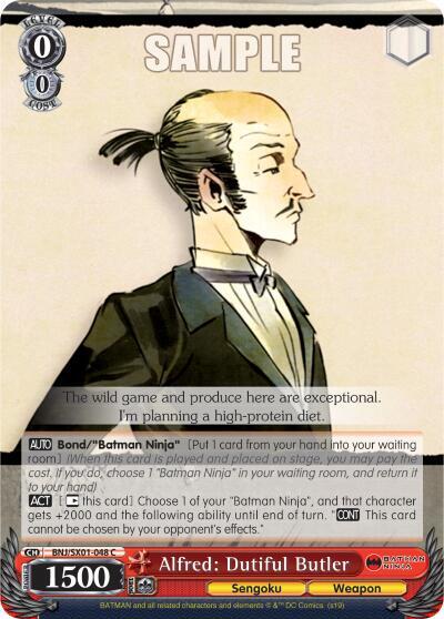 Alfred: Dutiful Butler
