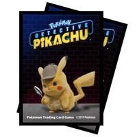detective pikachu card sleeves EVORETRO Perfect Fit - 200 Clear Penny Sleeves for Pokemon Cards, MTG, Yu-Gi-Oh, Lorcana, One Piece, Dragon Ball including 4 extra Deck Sleeves Large Gathering Pikachu Pokemon Center