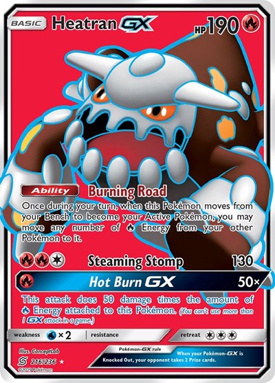 Heatran GX (Full Art)
