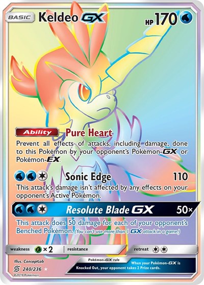 Keldeo GX (Secret)