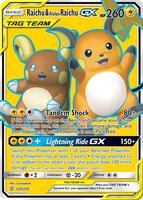 Raichu & Alolan Raichu GX (Full Art)