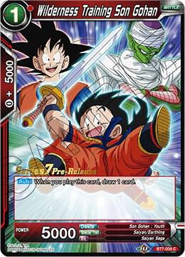 Wilderness Training Son Gohan #BT7-008_PR — Assault of the Saiyans Pre-Release Cards
