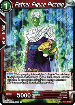 Father Figure Piccolo #BT7-012_PR — Assault of the Saiyans Pre-Release Cards