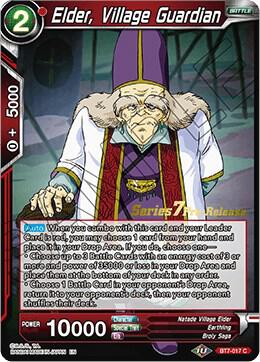Elder, Village Guardian #BT7-017_PR — Assault of the Saiyans Pre-Release Cards